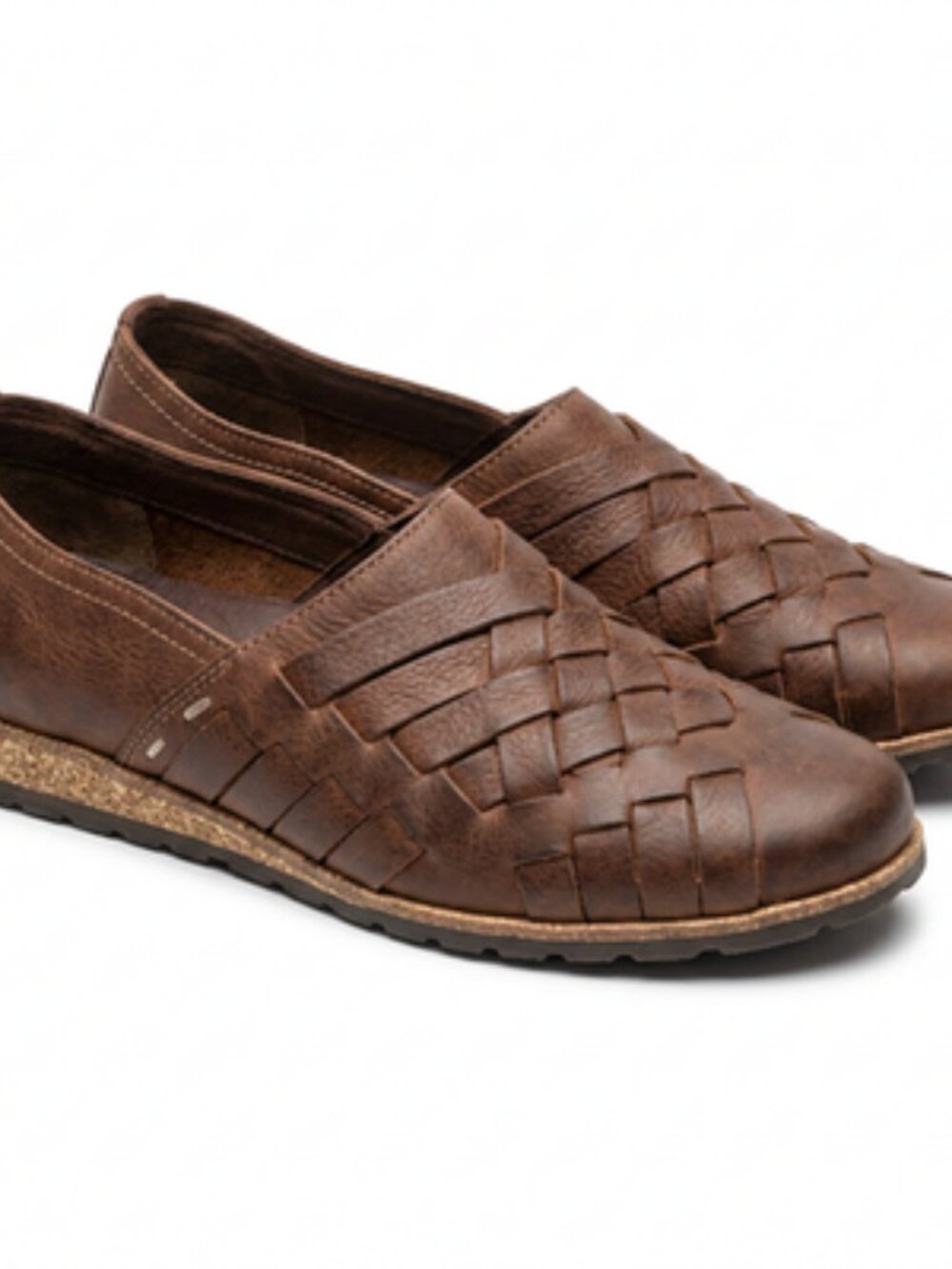 Cole Haan Italy Leather Huarache Loafers women Sz 9M